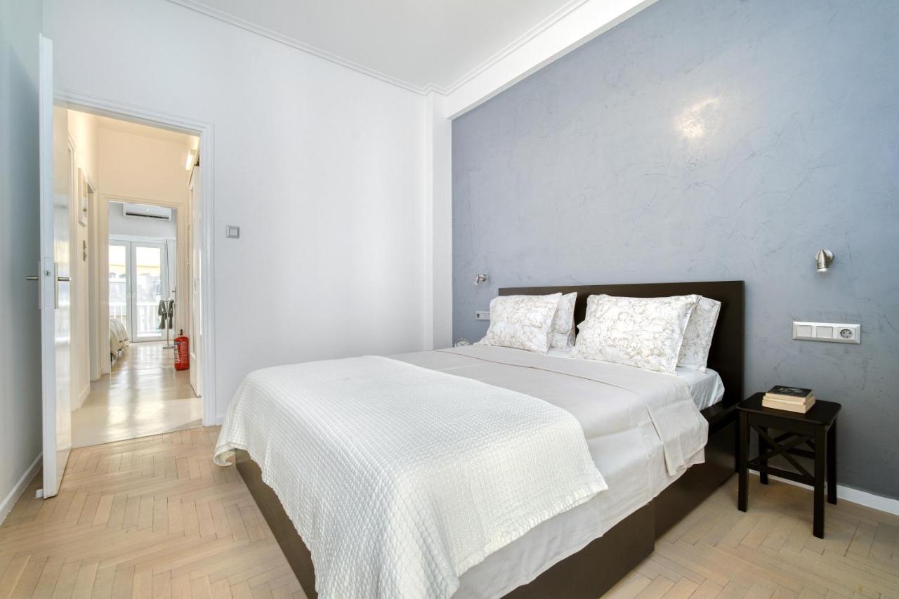 Elegant Light Two Bedroom Apartment In City Center Atény Exteriér fotografie